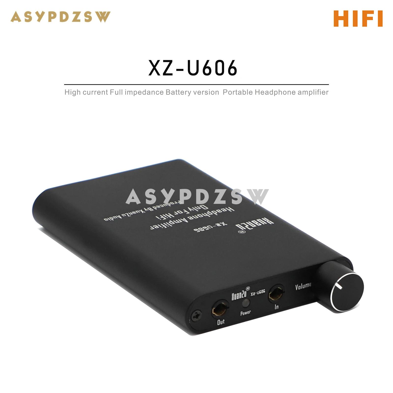 

XZ-U606 HIFI High current Full impedance portable Headphone amplifier Battery version MINI headphone amplifier