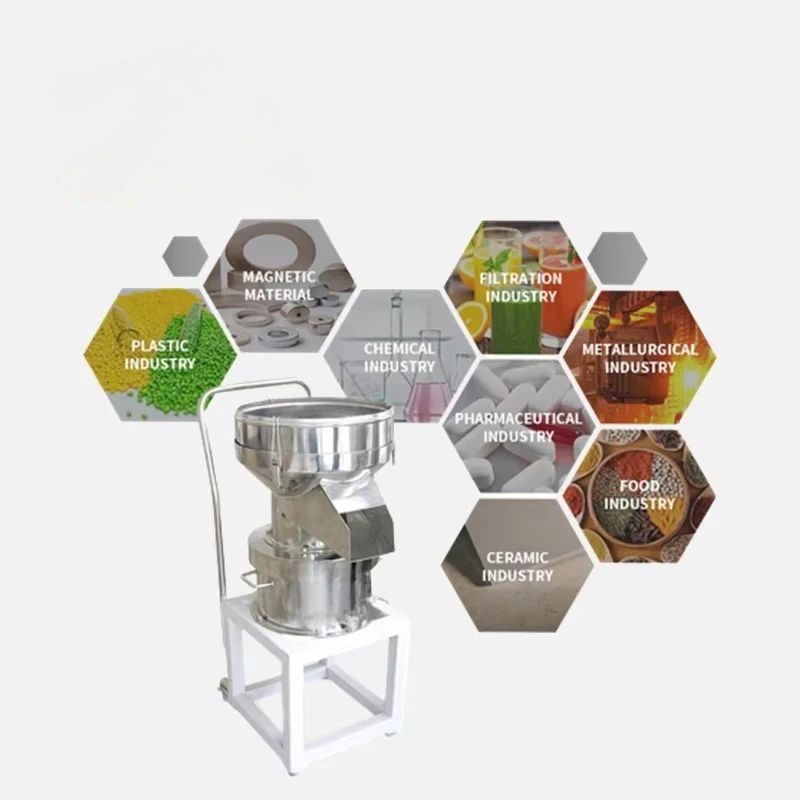 Industrial High Precision Circular Filter Sifter for Baking Flour Seasoning Powder Screening and Debris Separation
