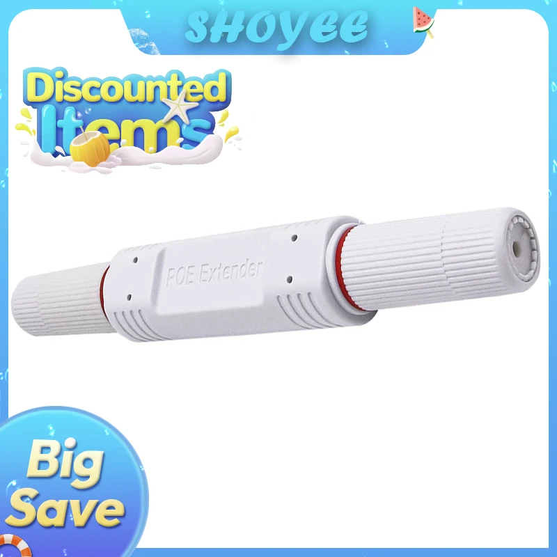 

Новый удлинитель POE/ретранслятор, уличный водонепроницаемый адаптер для удлинителя POE длиной 200 метров IEEE802.3at/af