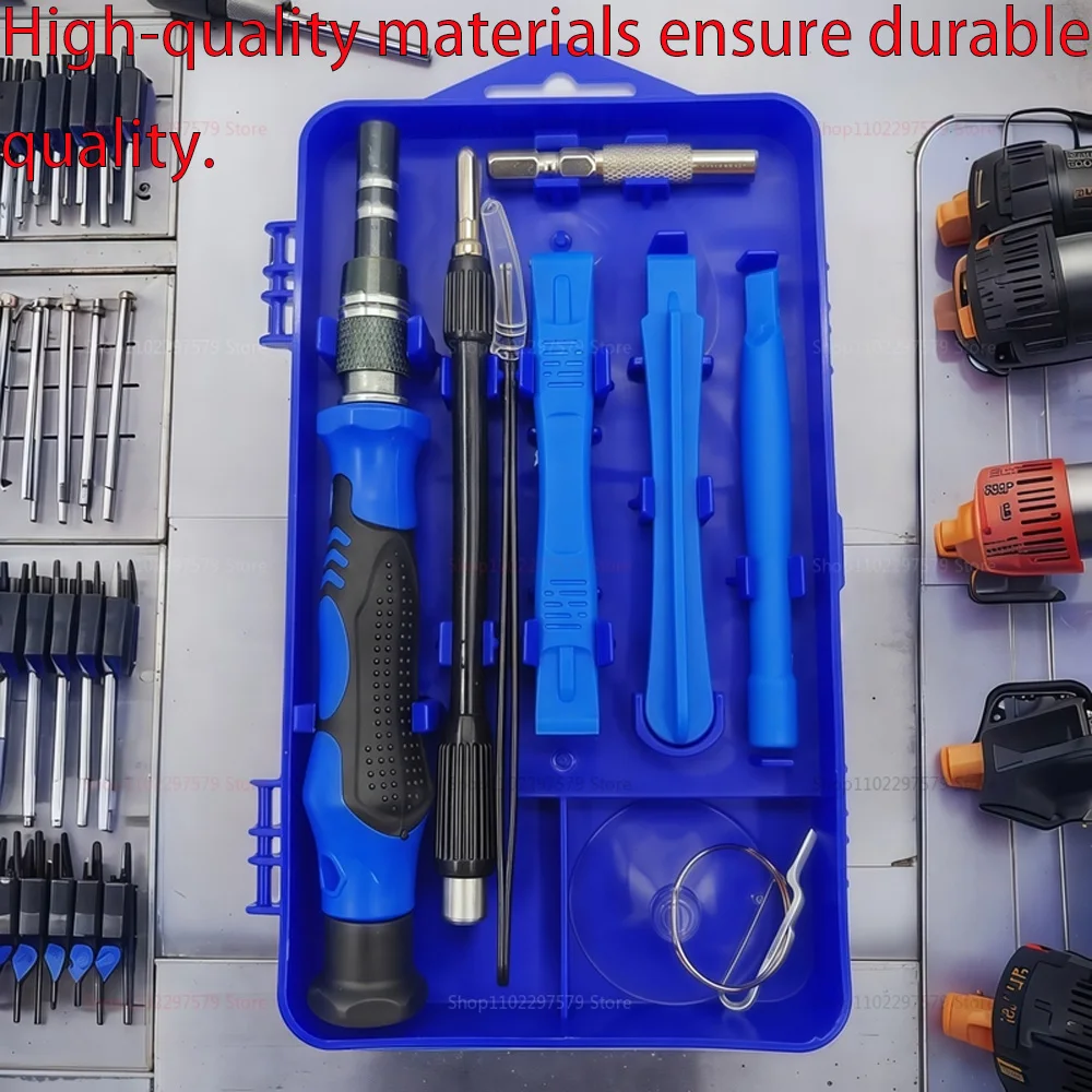 Set Obeng Presisi 115-In-1 Ultimate untuk Kit Alat Profesional Perbaikan MacBook Ponsel Laptop PC Elektronik untuk Setiap Tugas