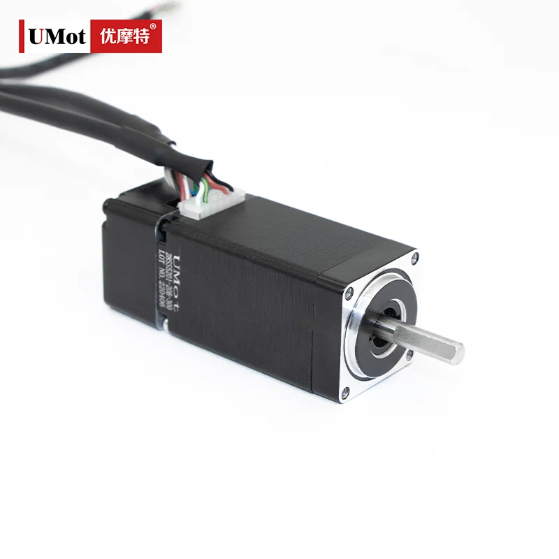 High Precision Hybrid Micro Nema 11 Closed Loop Stepper Motor With Encoder 130mN.m Height 52mm Current 1.5A