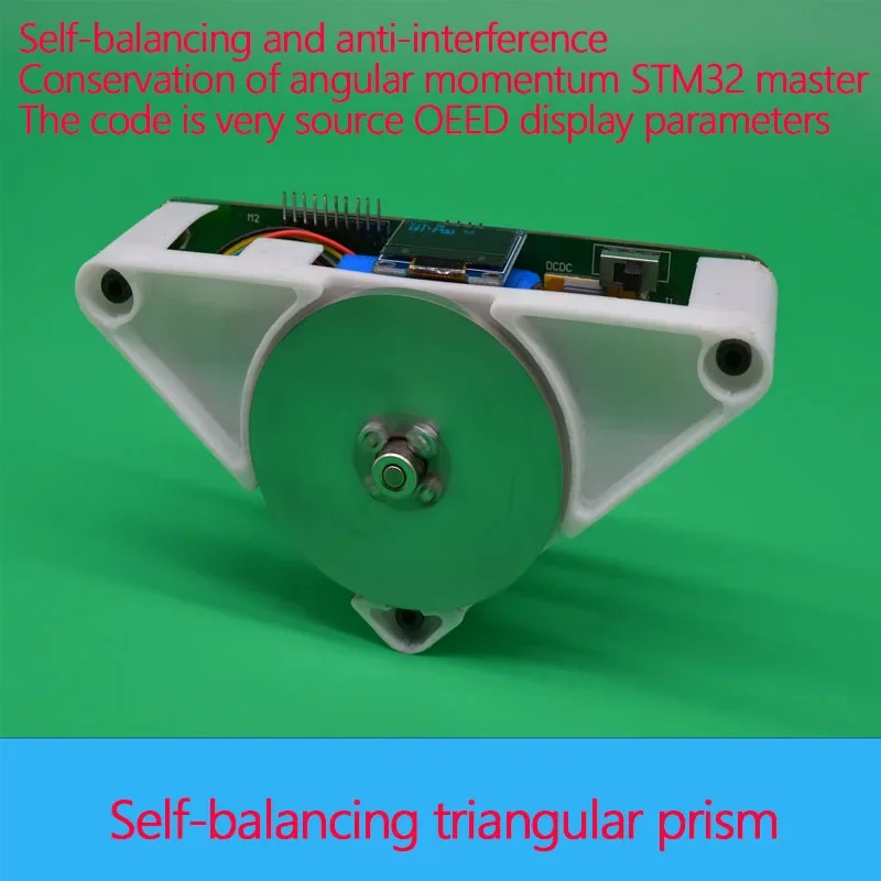 Open Source Inertia Wheel Self-balancing Triangular Prism Cubli Streamlined Version STM32 Classic PID