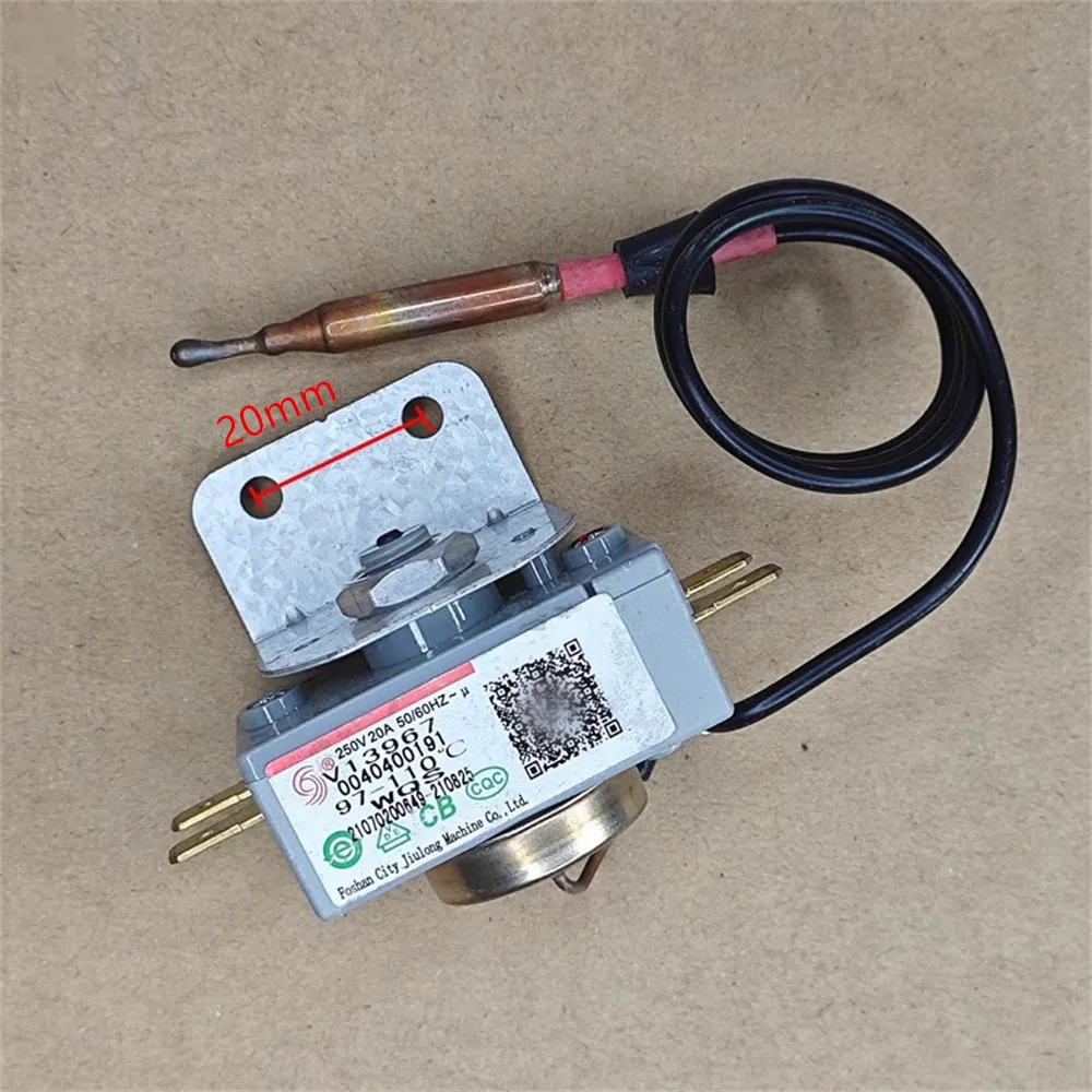 ترموستات جديد لواقي حراري لسخان المياه هاير V13967 0040400191   إعادة تعيين أجزاء إصلاح محدد درجة الحرارة