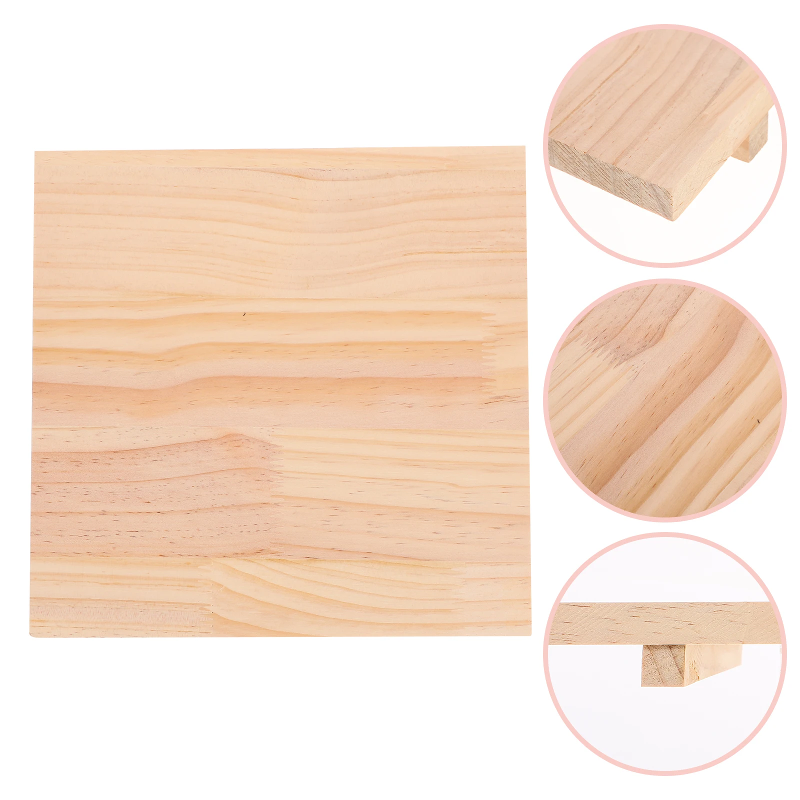 

Solid Wood Board for Clay Pottery Sculpture Durable Lightweight Portable H making Tool Perfect for DIY Craft Workbench
