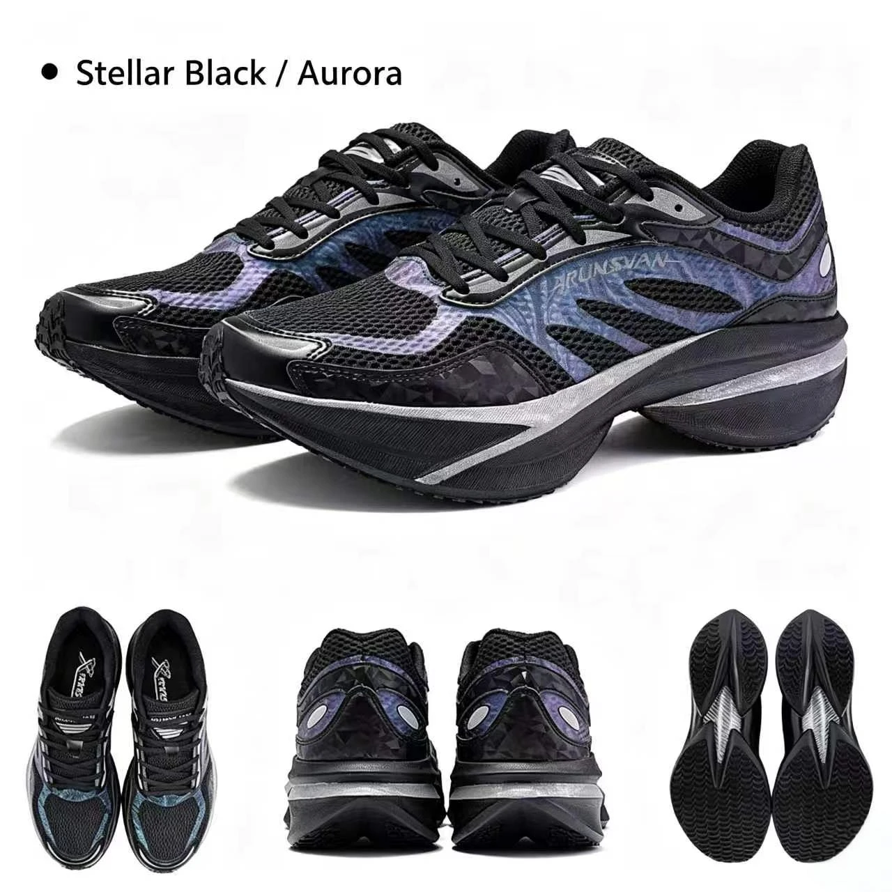 IRUNSVAN Carbon Rope SEEK 1.0 Running Shoes  Platinum T400 Carbon Plate, Dual Cushioning Anti-Slip for Daily Commute & Training