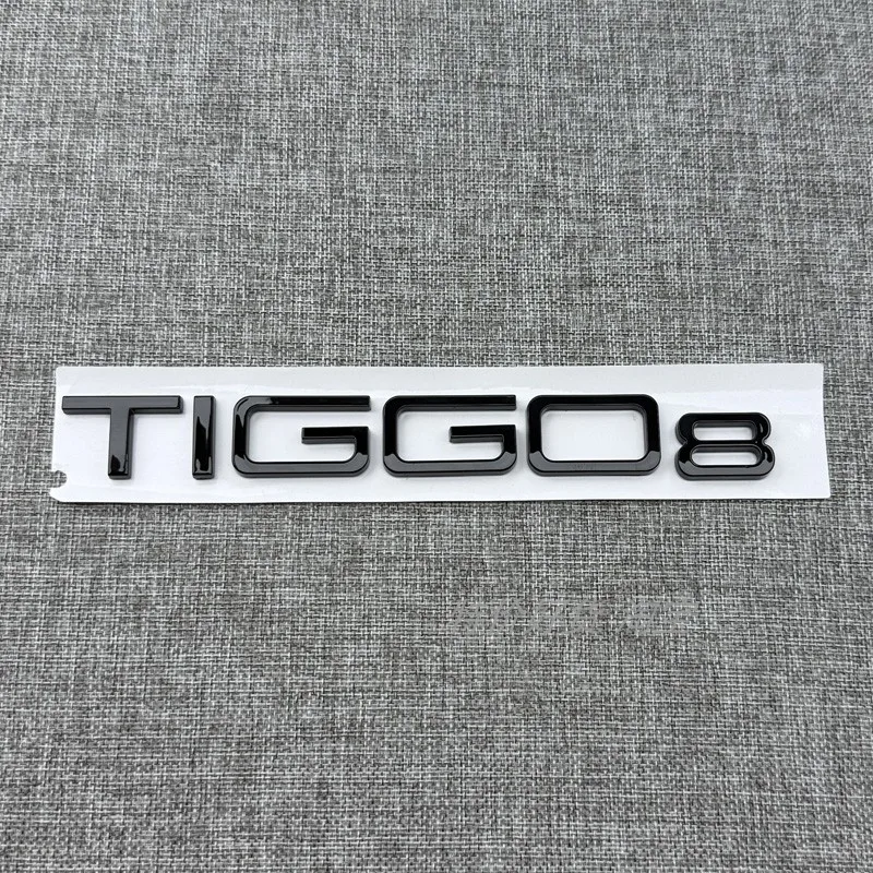 Car Rear Trunk Logo Stickers For Chery TIGGO 7 8 ARRIZO 7 8 Words Letters Emblems Badge Modify Decoration Decals Sticker