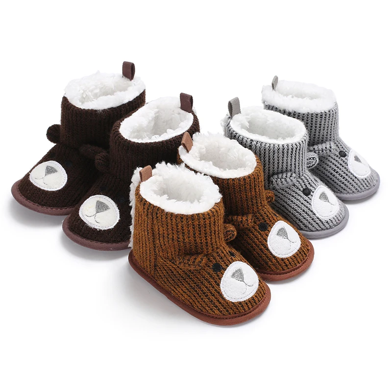 

Baby Shoes Winter Thick Warm Cotton Shoes For BoysAndGirls Baby Walking Shoes 0-1 Years Old