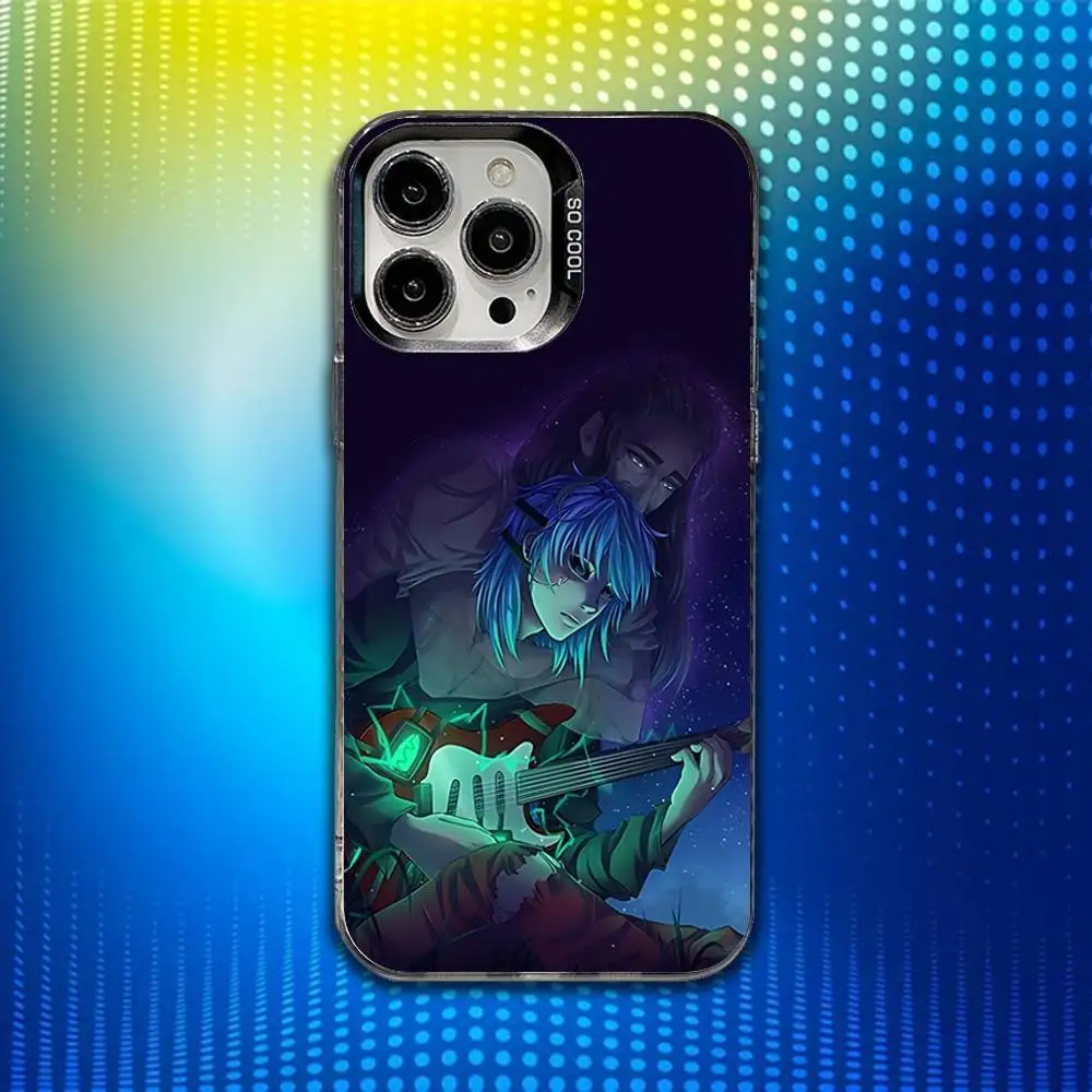 حافظة هاتف Game S-Sally Face SF لهاتف iPhone 17,16,15,14,13,12,X,8,Pro,Max,Plus,E,SE4,Air,Mini IMD أسود غير لامع