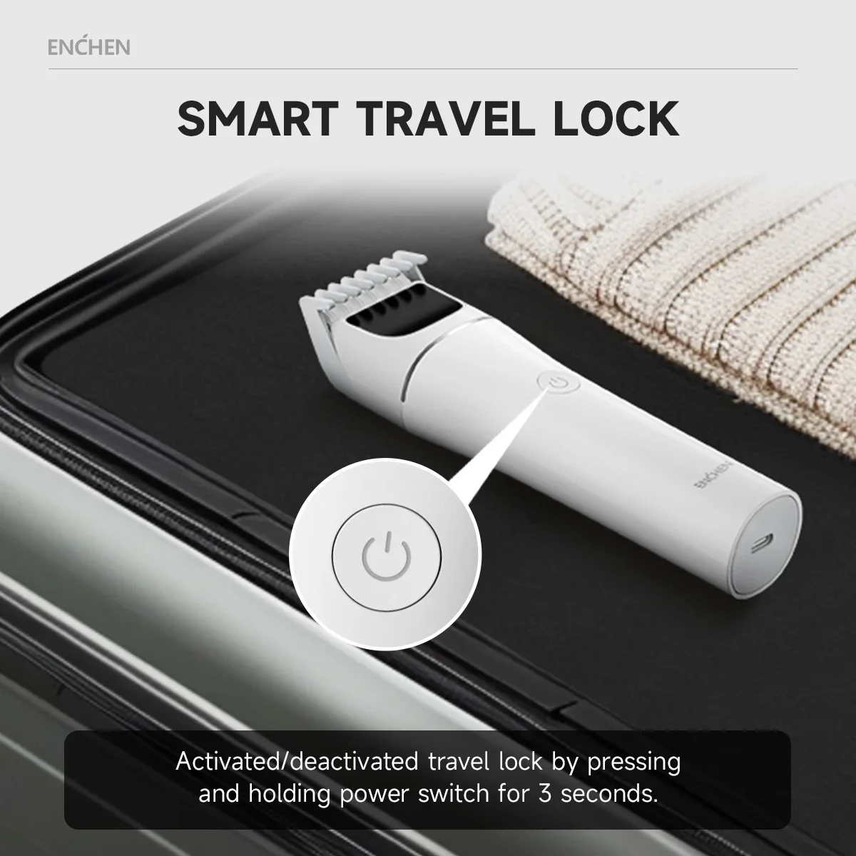 ENCHEN Hair Clipper Professional Hair Trimmer Hair Cutting Machine Beard Shaver Cordless Adjustable Body Trimmer for Men Boost 2