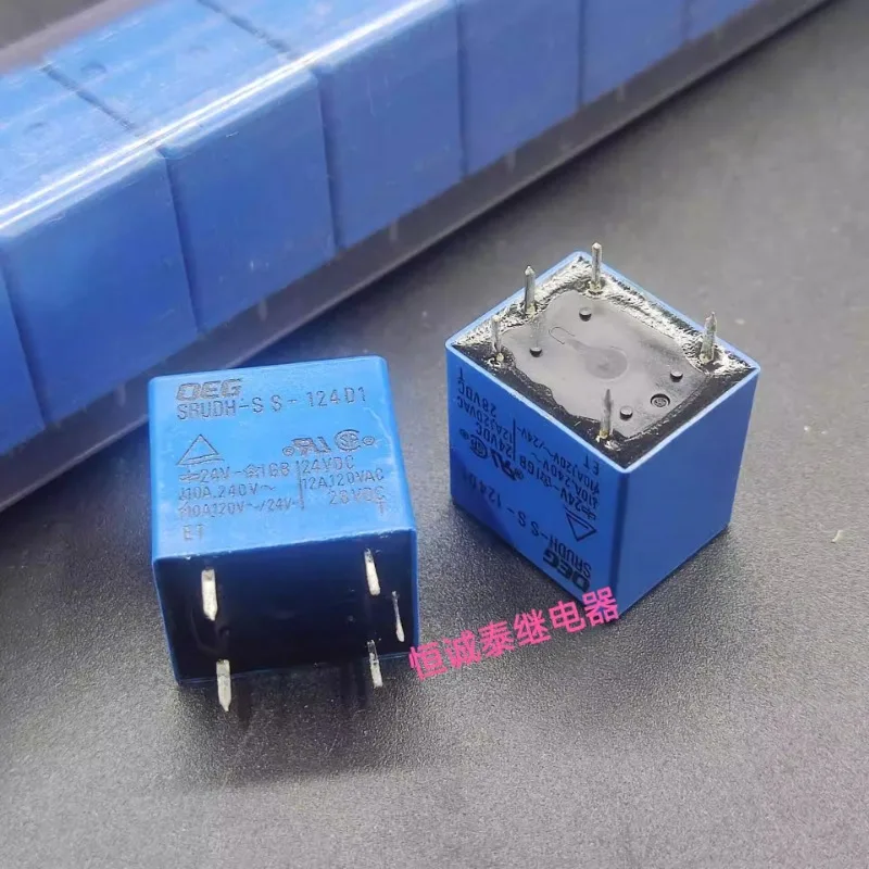 

（Brand New Original）1pcs/lot 100% original genuine relay:SRUDH-SS-124D1 24V 5pins