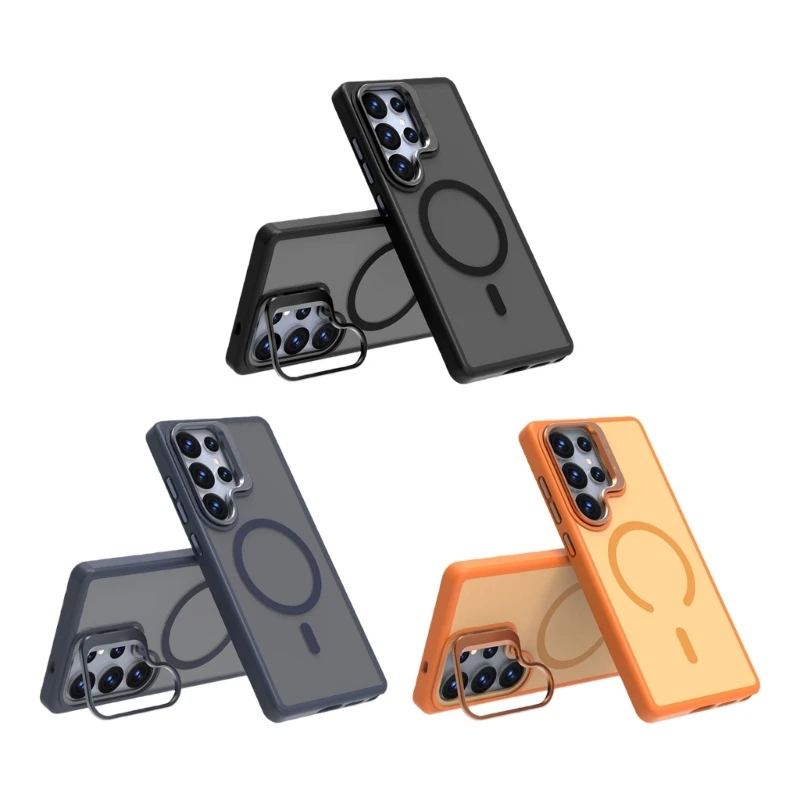 Phone Skin Case TPU Case with Hide Kickstand for S25 Protective Cover Shell Shockproof Housing