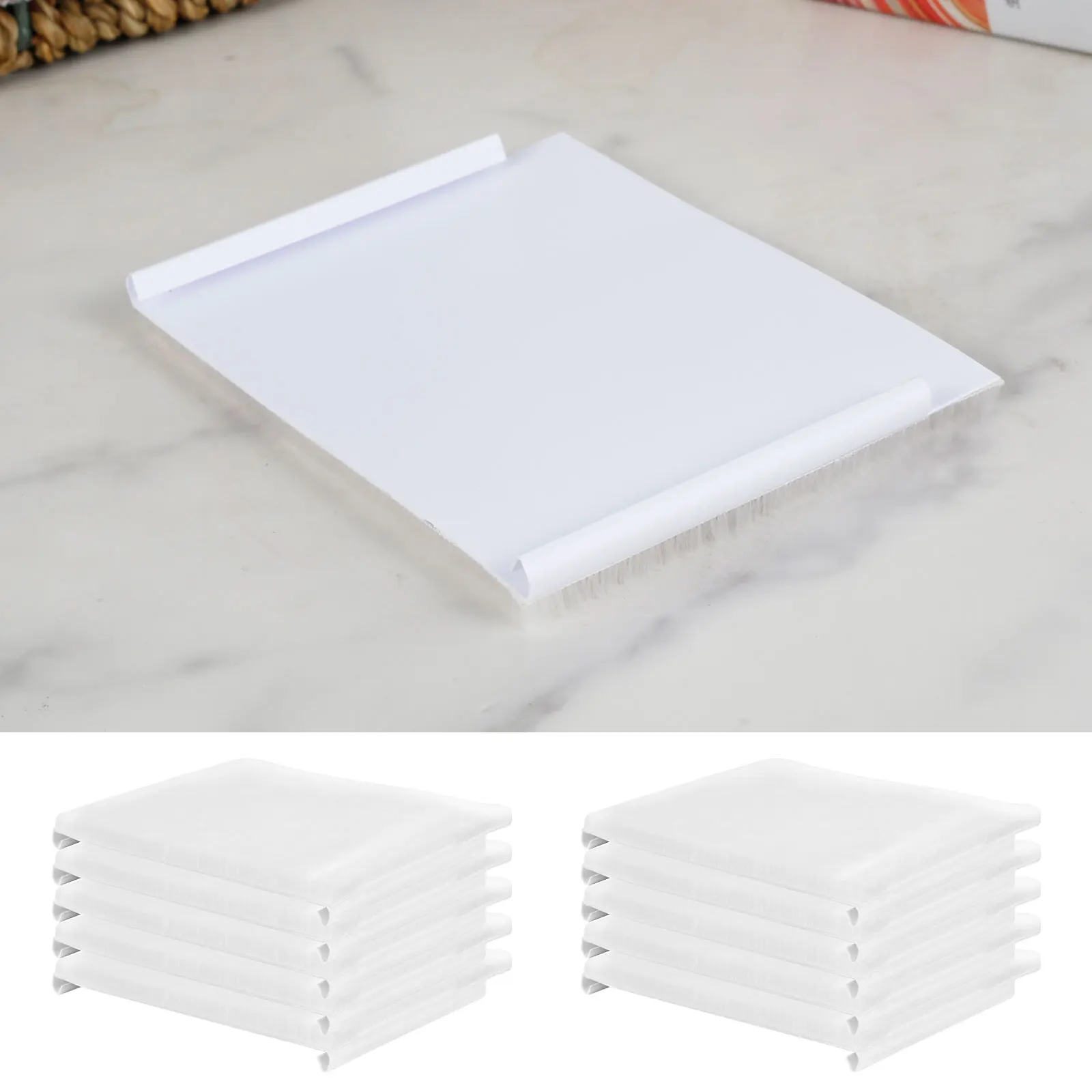 

10 шт. сменных насадок для краеобметчиков, нейлоновые, с плотной щетиной, для углов, эластичные, для окраски стен