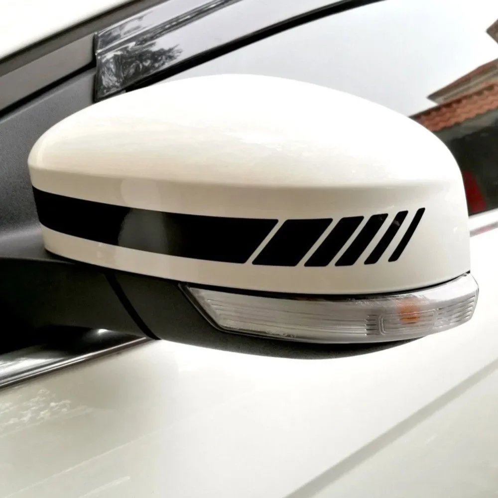 Car Stickers Reflective Flim Stripes Creative Decals Decoration For Motorcycles Rearview Mirrors Auto Tuning Styling