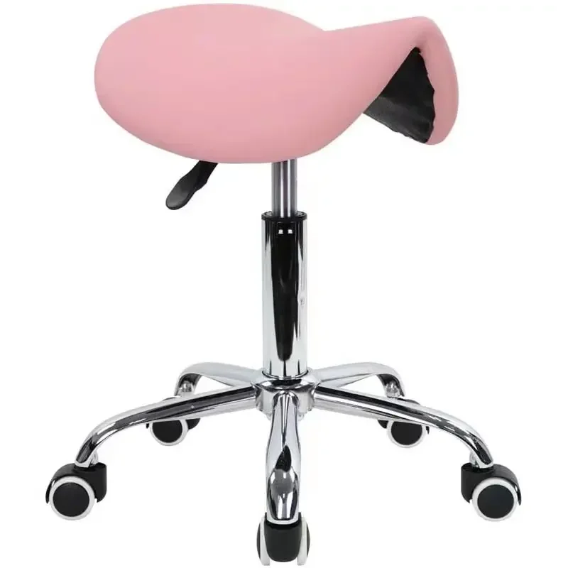 

High Quality Beauty Stool Beauty Barber Chair Raised and Lowered Round Stool Barbershop Hair Salon Chair Moved Nail Stool