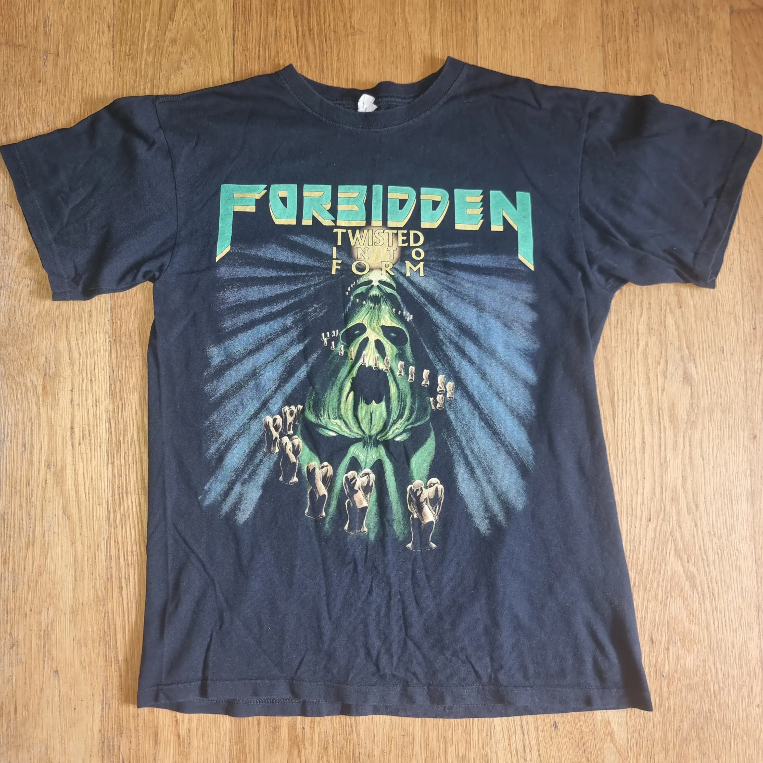 Forbidden Twisted Into Form Bootleg T-shirt Thrash Metal