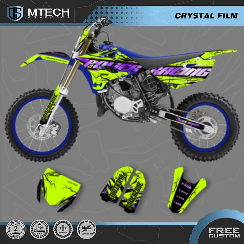 

DSMTECH Motorcycle Sticker Decal Custom Graphics Full Background For YAMAHA YZ85 YZ 85 2015 2016 2017 2018 2019-21 YZ-85 012