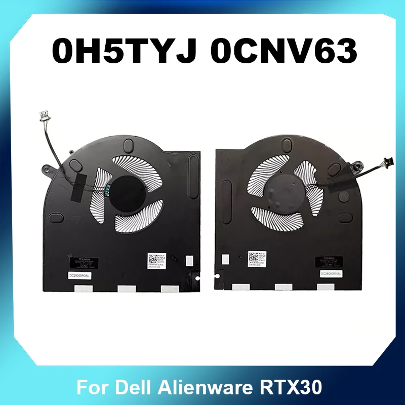 0H5TYJ 0CNV63 Fan For Dell Alienware RTX30 High Quality Fast Ship