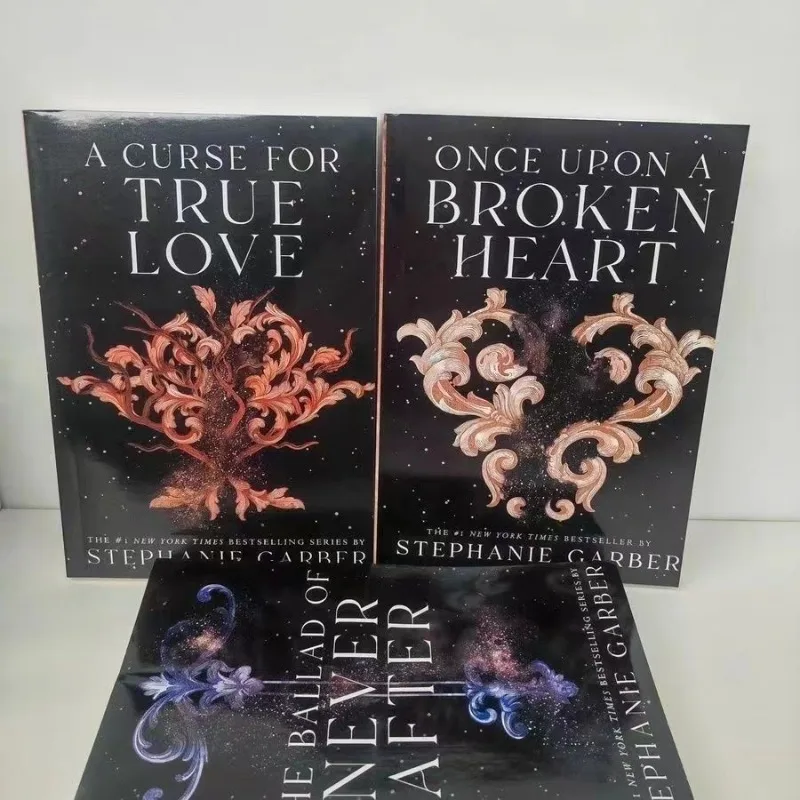 3 Books/Set A Curse For True Love,Once Upon A Broken Heart,The Ballad Of Never After by Stephanie Garber Paperback Book English