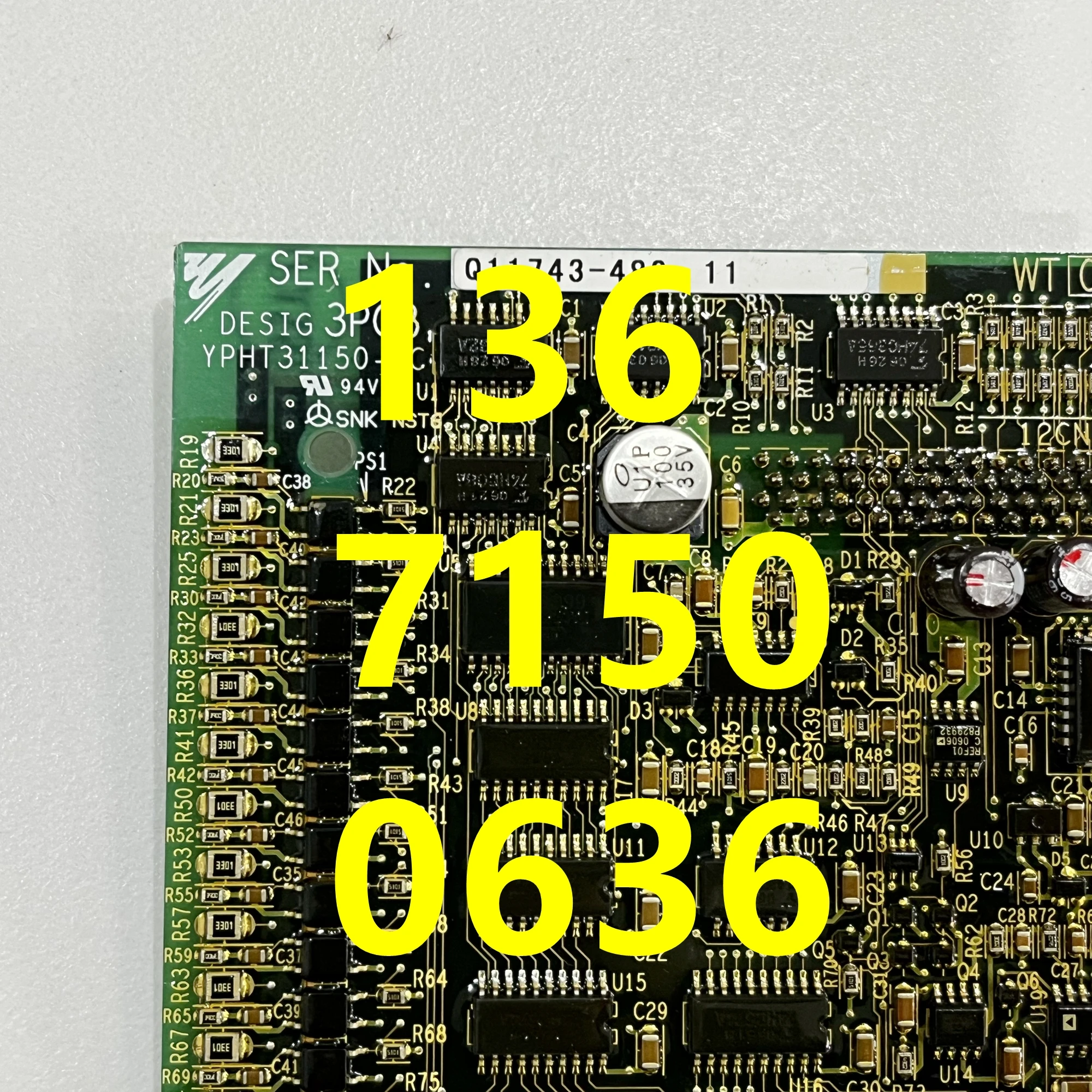 USED VS-626M5 Card Q11743-489-11  In the warehouse ready for delivery