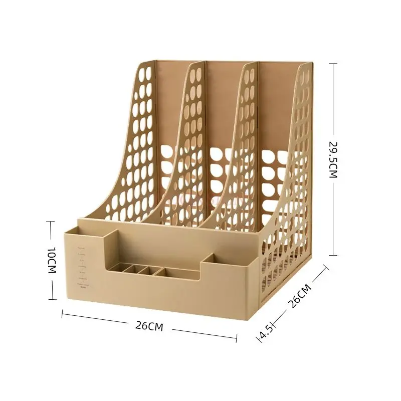 1pcs Book stand desk storage shelf desktop partition bookshelf creative book clip fixed book stand book block