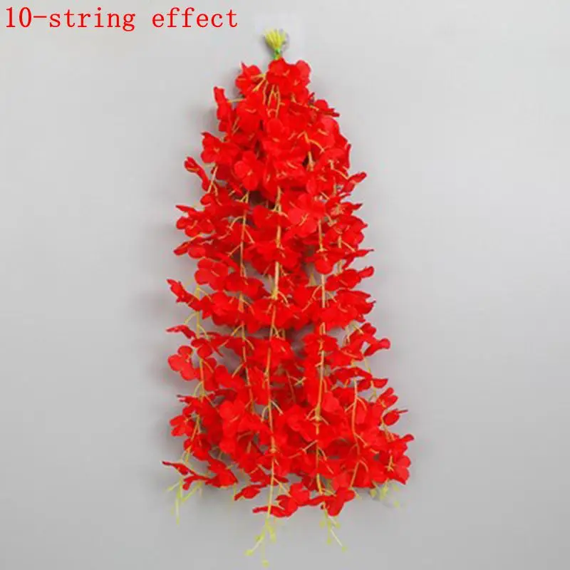 5/10/20 Stück Glyzinien Künstliche Blumenrebe 60 cm Hängende gefälschte Blumen Girlande für Heimdekoration Garten Hochzeit Party Dekoration Wand – Detail 8