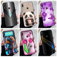 For Lenovo K5 Pro Case Flower Painted Silicone Cases For Lenovo S5 K520 / K5 Play / K5Pro L38041 Phone TPU Cover Fundas K5Play