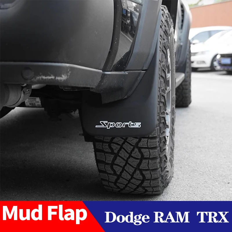 

2021-2025 FOR DODGE RAM TRX RAM 1500 2500 3500 Mudguard Fender Mud Flaps Guards Splash Mudflaps Car Accessories Front Rear 4pcs