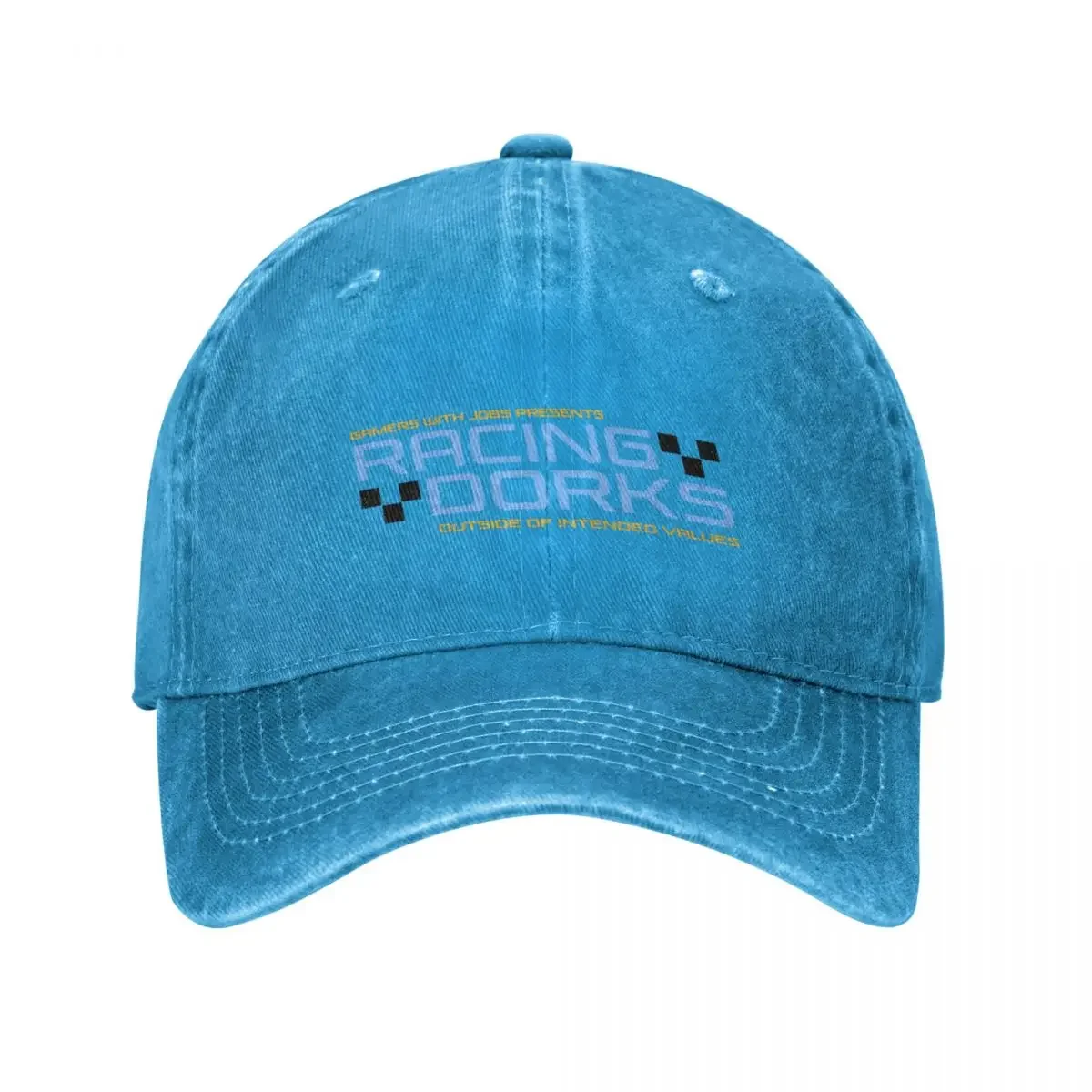 Racing Dorks Alternate Logo by Sam Hisey Baseball Cap Luxury Brand Ball Cap Hip Hop Hats For Men Women's