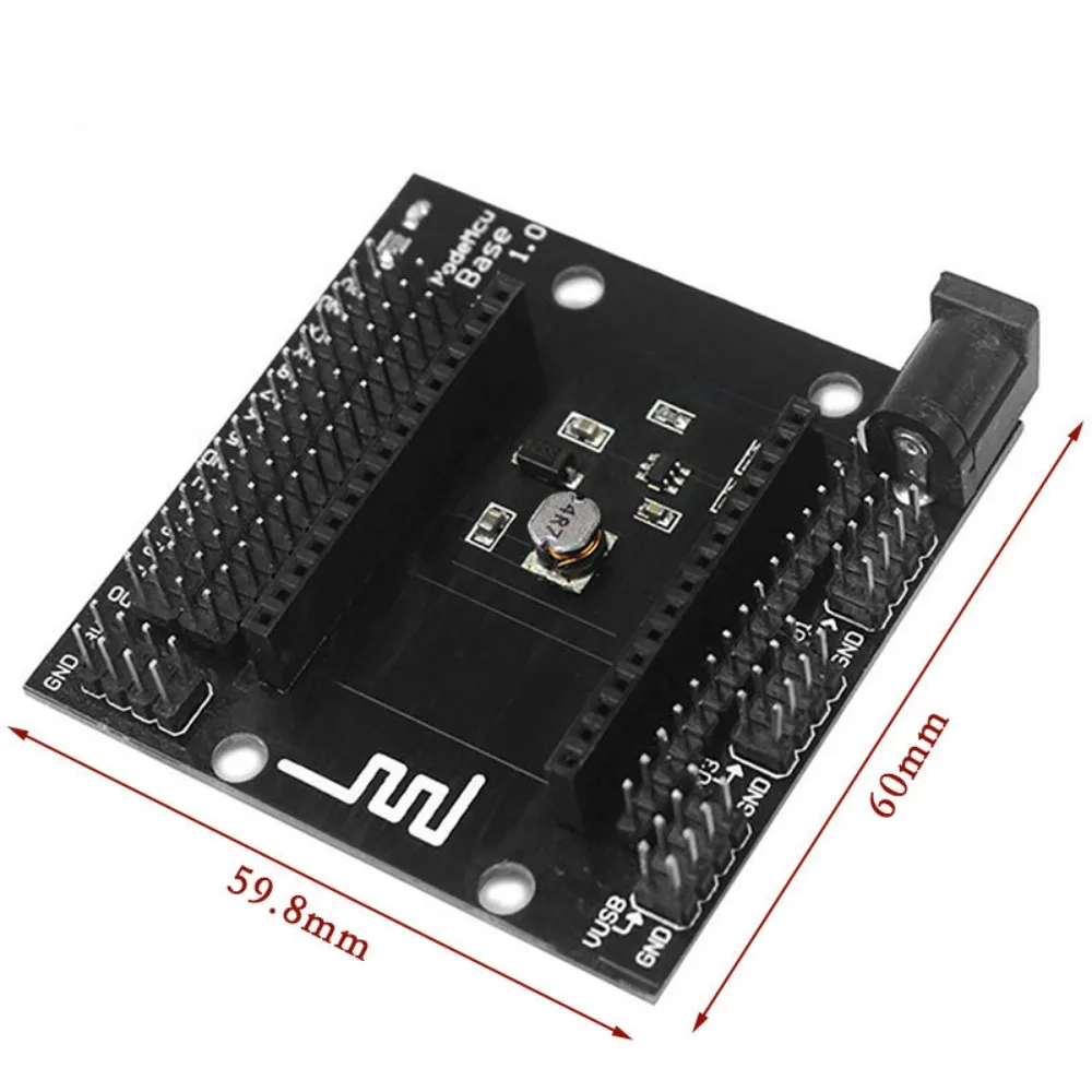 NodeMcu Node MCU Base ESP8266 Testing DIY Breadboard Basics Tester adecuado para NodeMcu V3