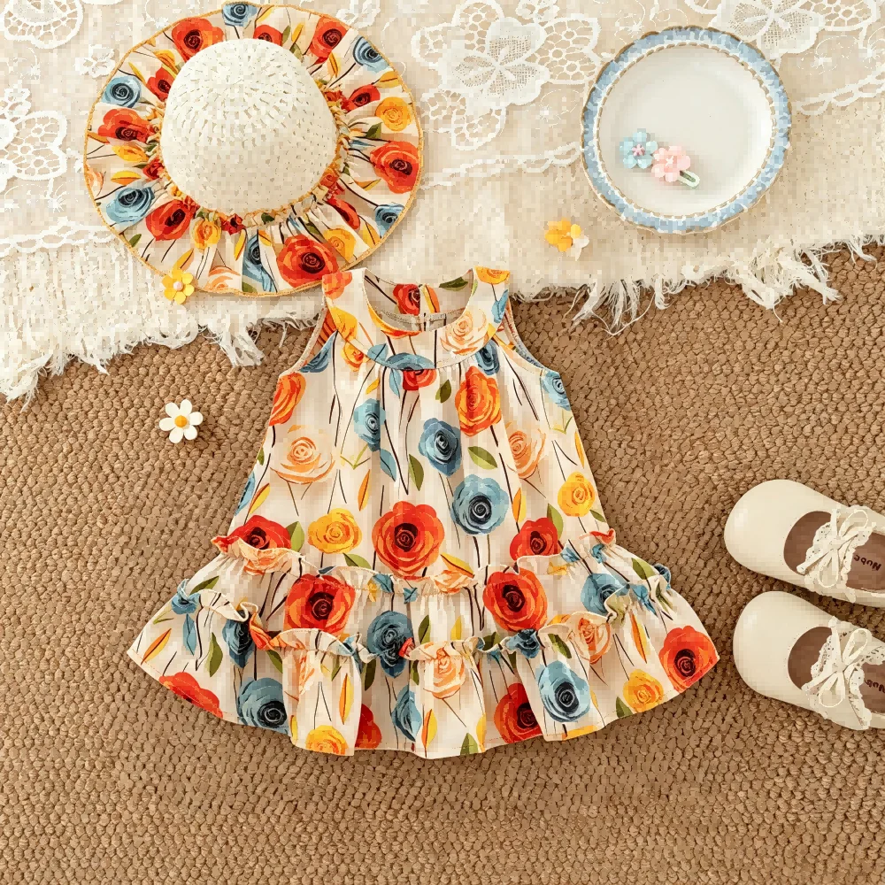 vestido-de-verao-para-meninas-com-flores-vestido-fofo-para-bebes-vestido-de-praia-doce-para-meninas-roupas-para-bebes