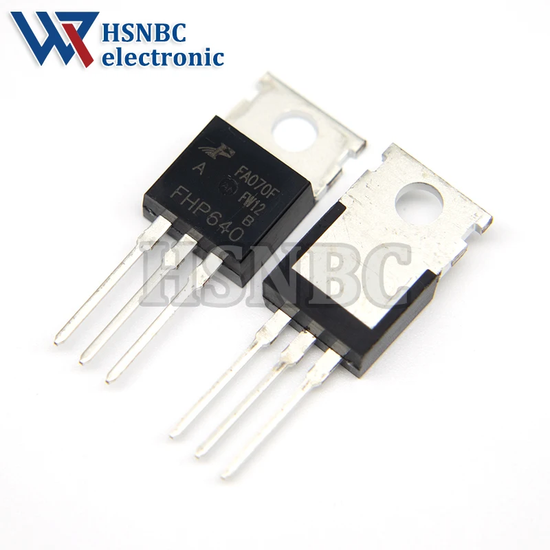 10PCS FHP640 FHP640A 640 TO-220 18A 200V N-channel Power MOSFET Transistor 100% New Original