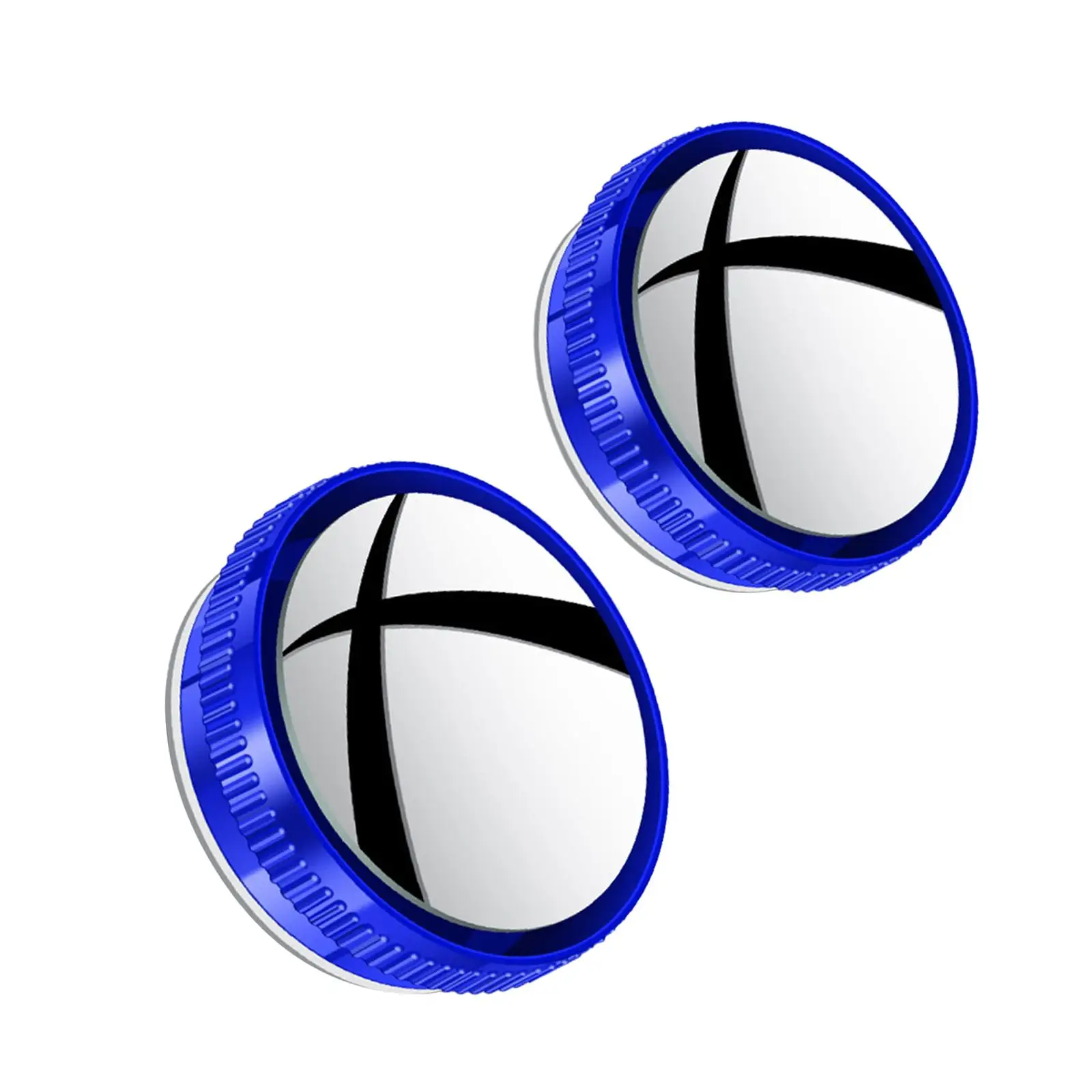 

2x Blind Spot Car Mirror Round Rear View Convex Mirror for Snowmobiles Vehicles Car Trucks