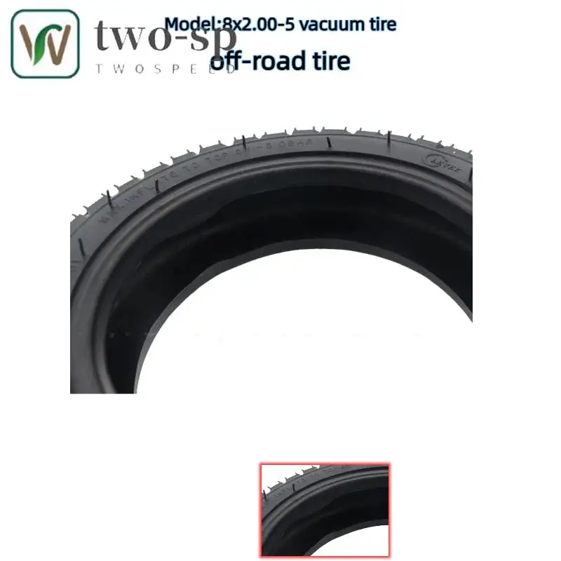 

Good Reputation 8 Inch tubeless tires 8X2.0-5 8x2.00-5 for Electric Scooter Baby Trolley Motorcycle Part