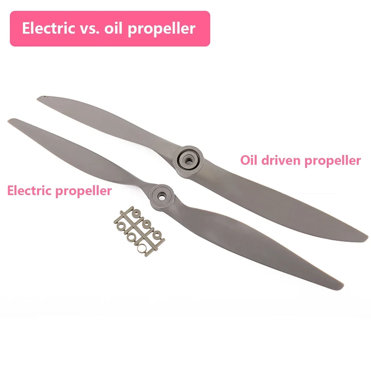 Apc Nylon Propeller 5x5/6x4/7x5/8x4/8x6/9x6/10x5/10x7/11x5.5/12x6/13x6.5/14x7/15x8/16x8/17x8E Props For RC Model Airplane