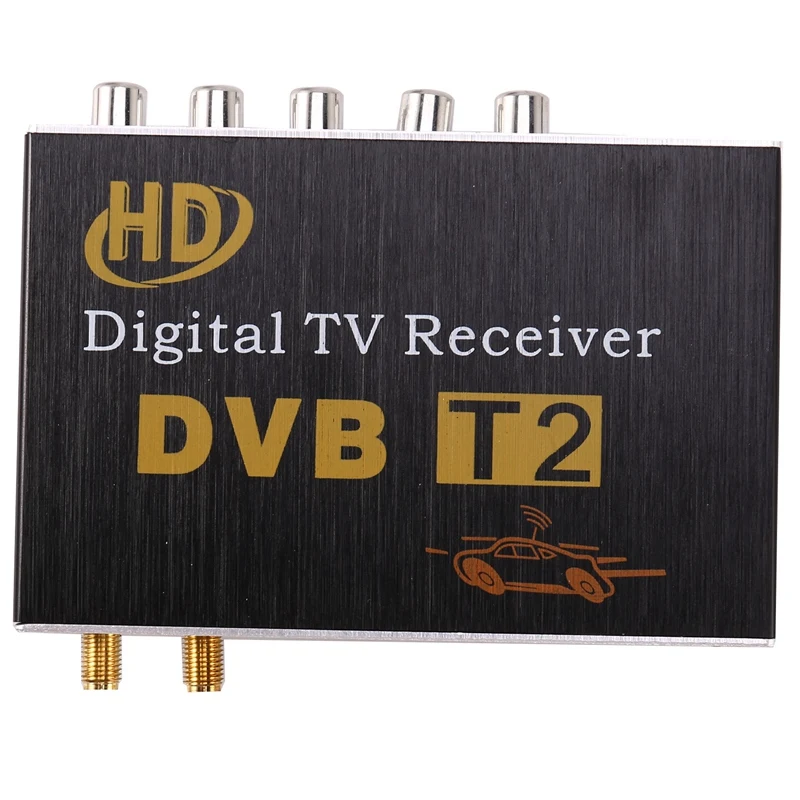 Imagem -06 - Car Digital tv Turner Receiver Dvb-t2 Tuner Saída de Vídeo Dvb-t2 120150kmh Rússia Quente M718