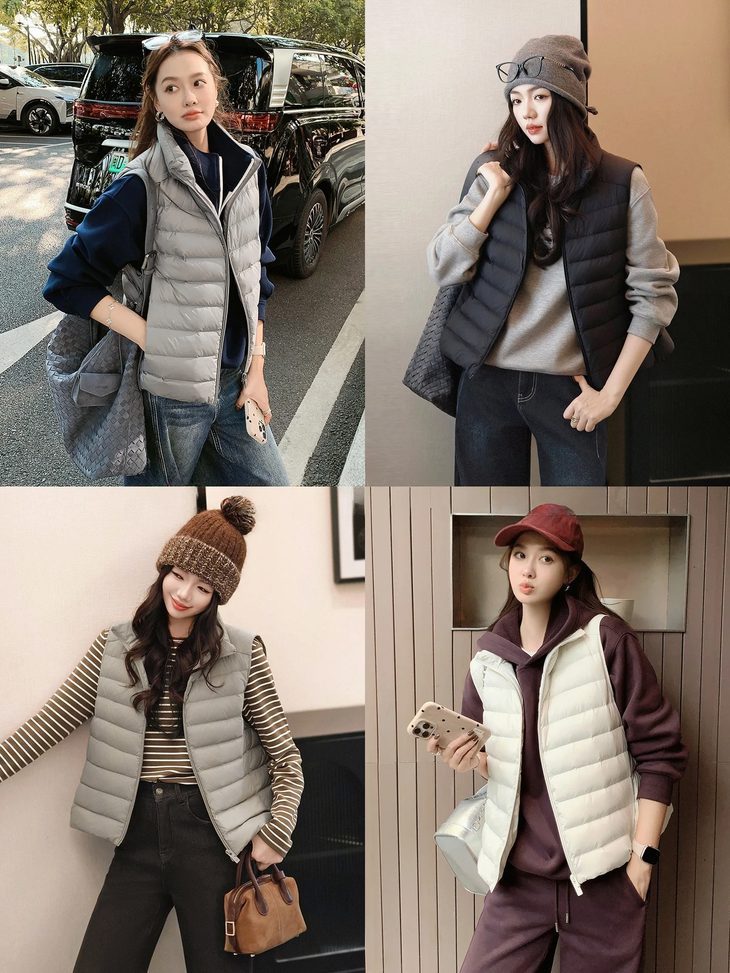 

MeiYang Women's down Jaet Small Batch Goose down Stand Collar Waterproof Spill-Resistant Zipper Closure Warm Casual Sle