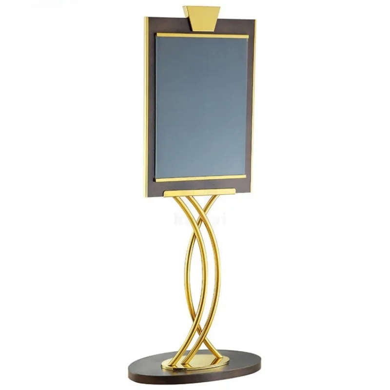 Hotel lobby signage stand wedding welcome sign food menu picture display stand