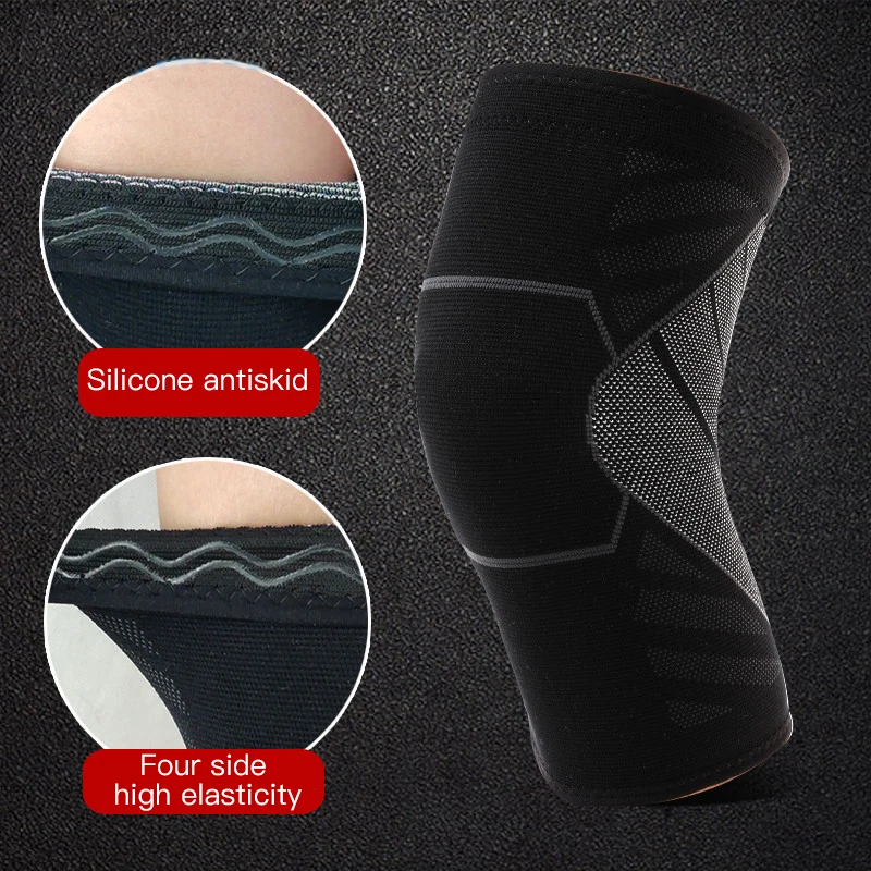 Kneepads Sports Knee Pads For Women Men High-elastic Knitted Nylon knee pads breathable running Training sweat absorption