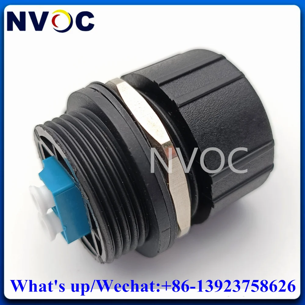 

Outdoor IP67 FTTA ODVA LC OM3 MM ODVA-LC SM Duplex Bulkhead TE Brand Fiber Optical Connector Adaptor/Adapter