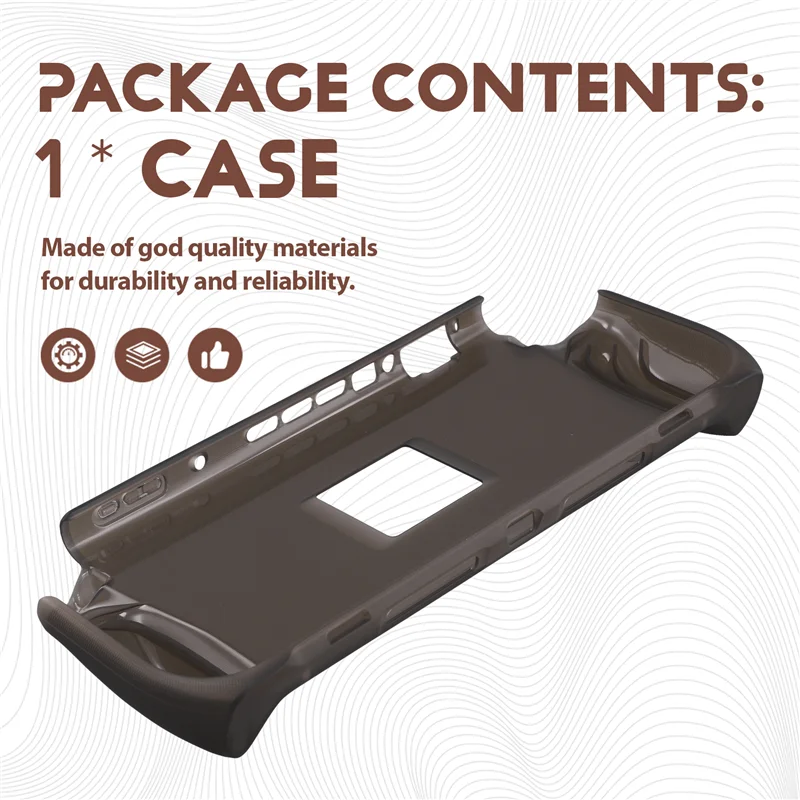 ABSQ-untuk Switch 2 Casing Pelindung Penutup Dapat Diandalkan Cangkang Lunak TPU untuk Casing Konsol Game Nintendo Switch 2 C