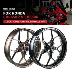 Motorcycle Wheel Rim  For HONDA CBR650R CB650R 2018 2019 2020 2021 2022 2023 Black Aluminum Alloy High Quality