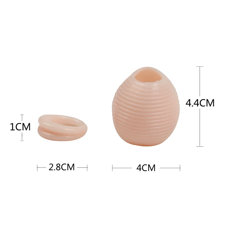 Foreskin Correction Sleeve Cock Rings Penis Massage Time Delay Ejaculation Glans Ring Sex Toys For Men
