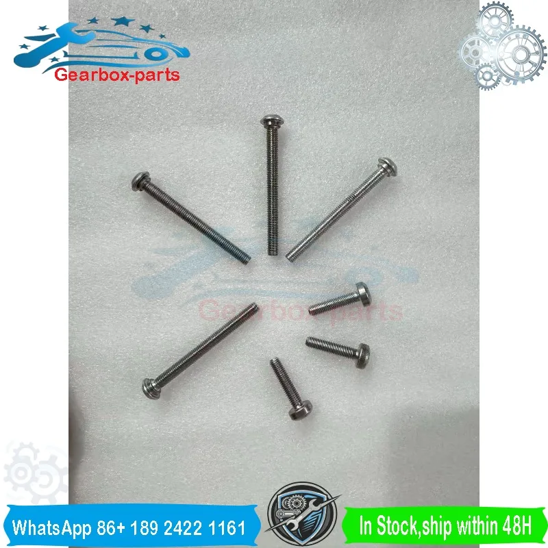 DQ200 0AM 0CW DSG Transmission  7PCS Valve Body Bolt Kit Screws for VW Audi Sagitar Magotan Golf Scirocco Touran Bora Lavida