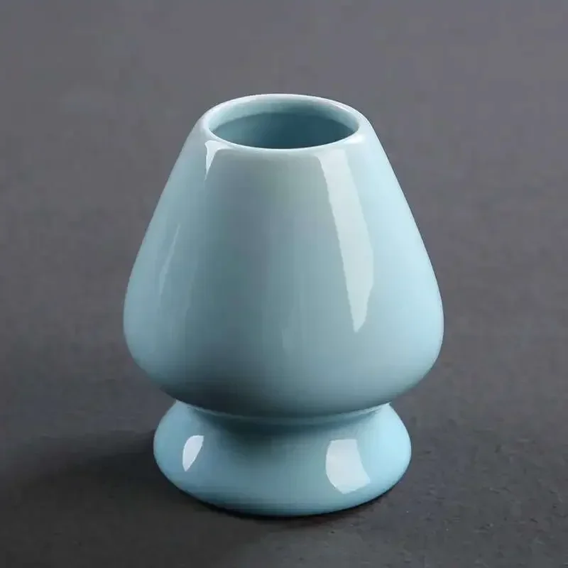 

1Pcs Teaware Holder Tea Powder Bowl Traditional Ceramic Matcha Tool Japanese Style Tea Ceremony Tea-making Accessories Gifts