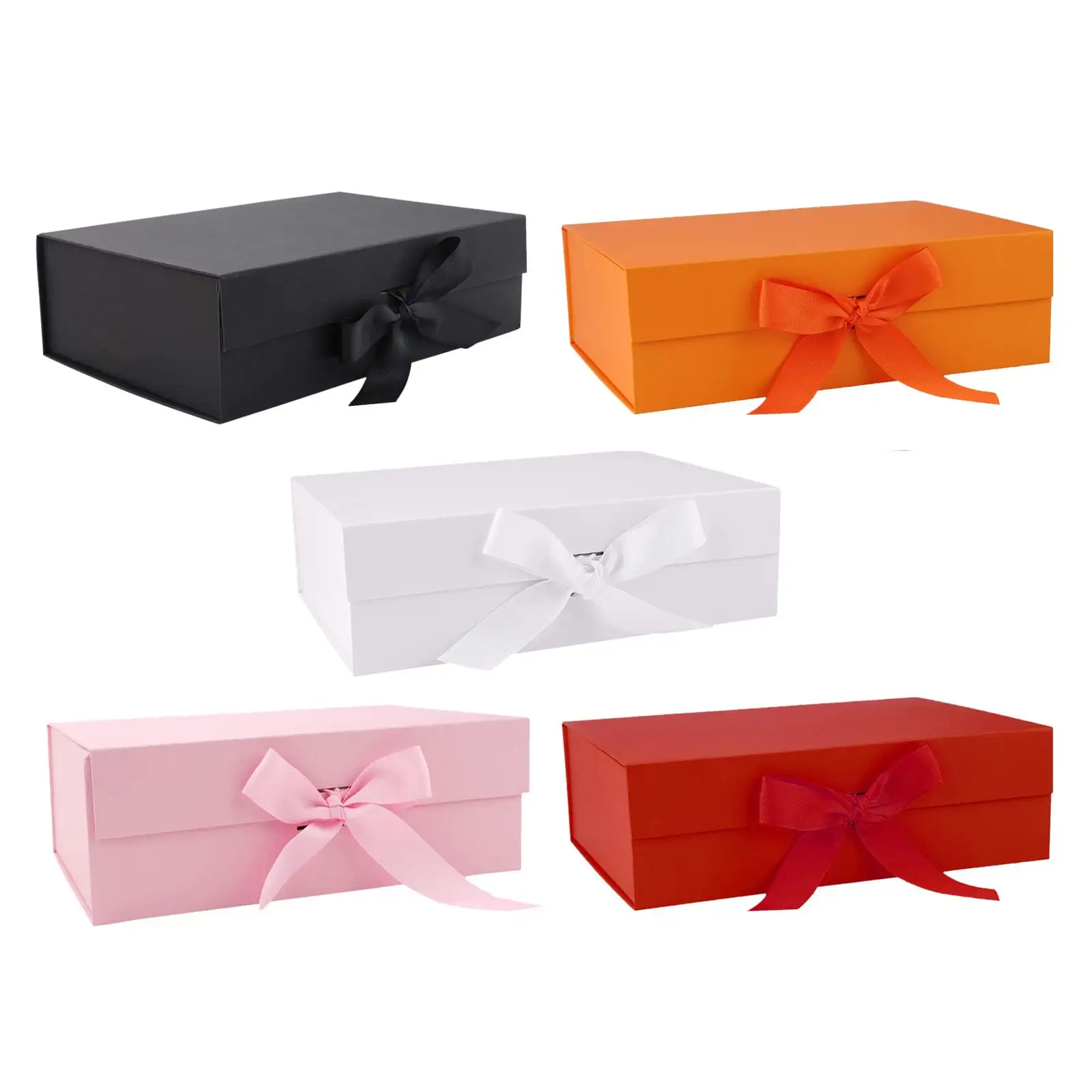 Gift Box with Ribbon Closure Gift Packaging Box Storage Box Presentation Box with Lids Birthday Party Gift Boxes