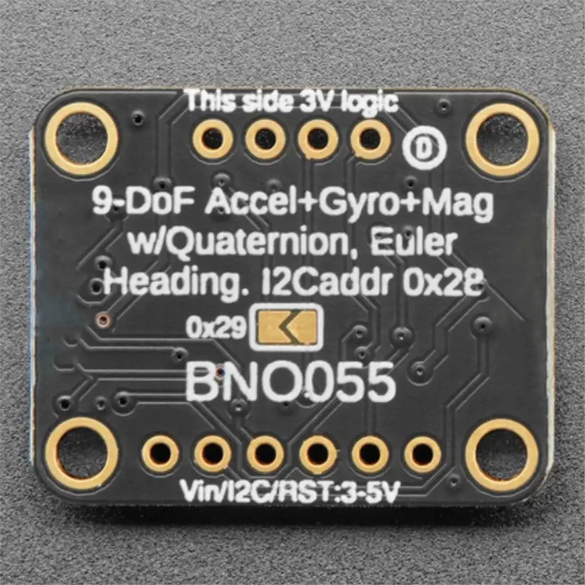 2026 New 4646 9-DOF Absolute Orientation IMU Fusion Breakout BNO055 STEMMA QT Accelerometer Gyroscope Magnetometer Sensor Board