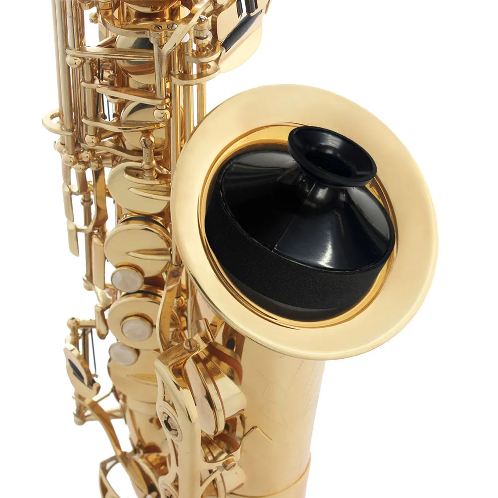 Silenciador de saxofón Alto de rendimiento controlado, diseñado para saxofón Alto, características de reducción de sonido efectiva