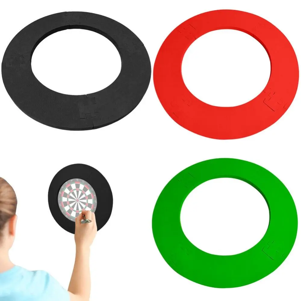 

Кольцо для дартса из ЭВА, черное утолщенное кольцо для дартса, легкая съемная защита для стен для дартса