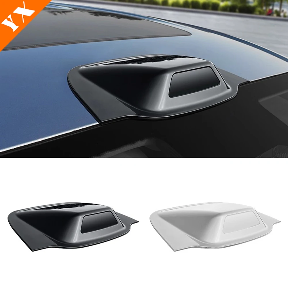 

For BYD M9 2025 2026 accessories Silver Black Car Roof Radar Cover, Car Simulation Radar Cover, Car Exterior Modification