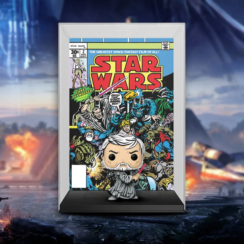 Funko POP Original Star Wars Anime Figure Obi-Wan Comic Cover Action Figure Toys for Boys Girls Kids Gift Collectible Ornaments - Image 4